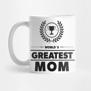 World`s Greatest MOM Trophy Funny Lovely Cute Mother Award Mug